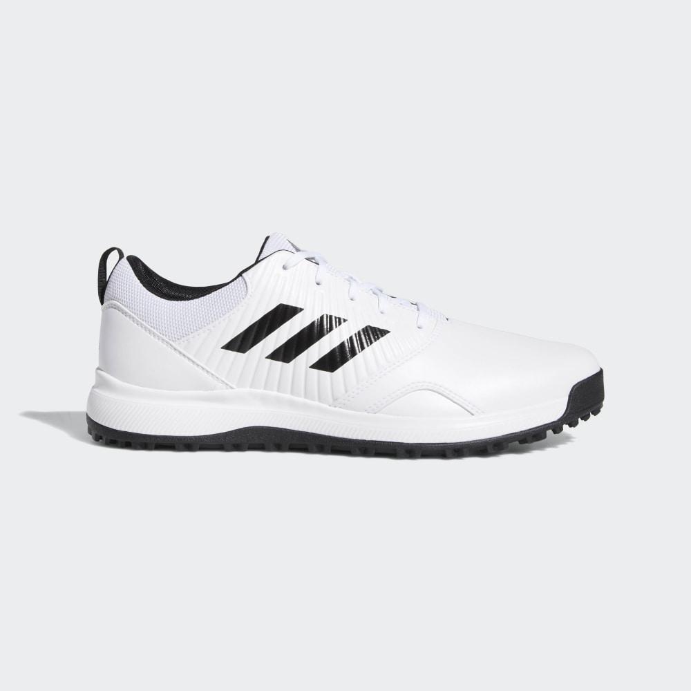 Adidas Men's CP Traxion Spikeless Golf Shoes White/Black/Grey Ireland BB7900